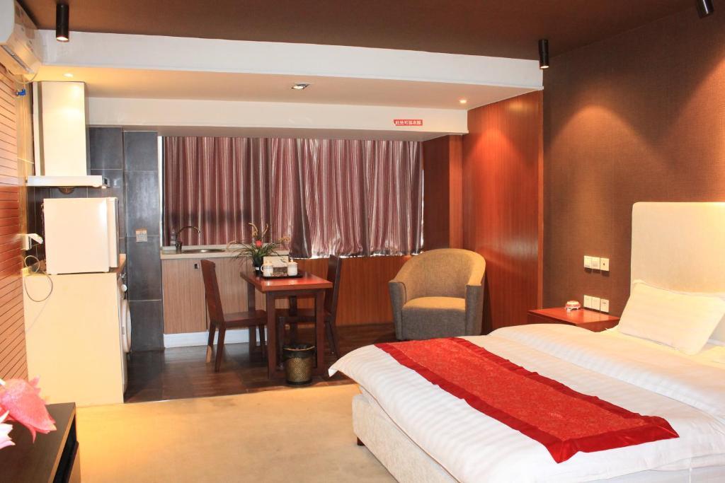 Chengdu Comma Apartment Hotel - Xinian Branch Номер фото